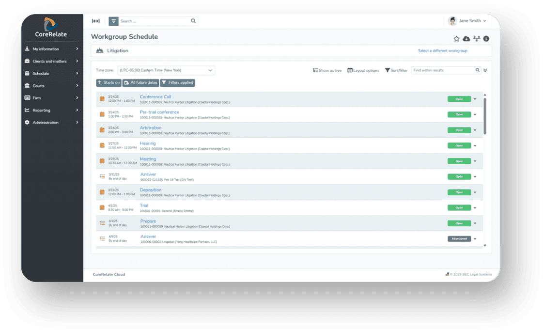 CoreRelate Cloud