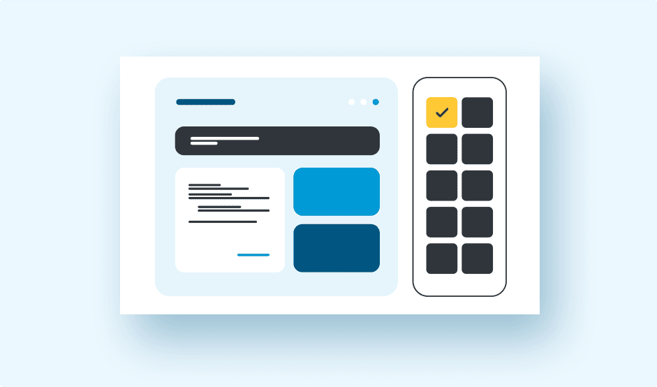 Template organizer