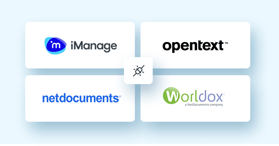 Document management integration