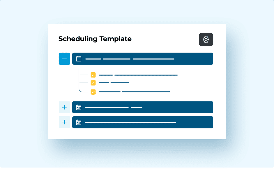 Scheduling Templates