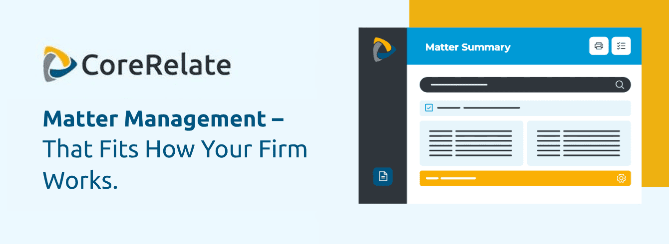 Matter Management